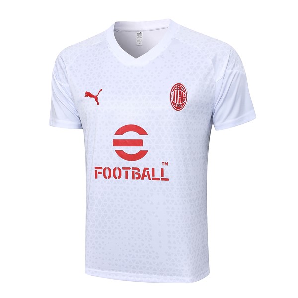 Camiseta Entrenamiento AC Milan 2024 Blanco